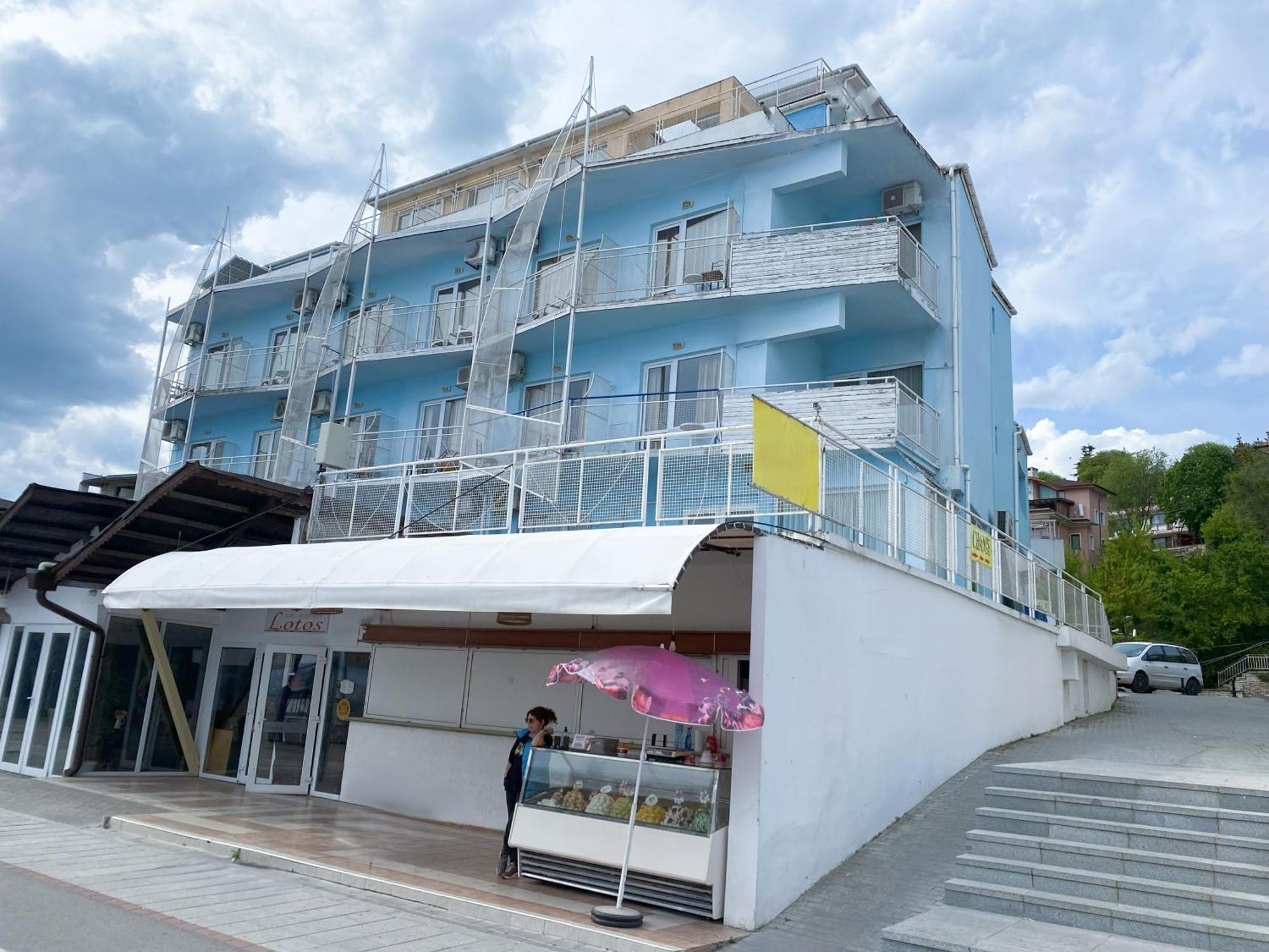 Lotos Hotel Balchik Exterior photo